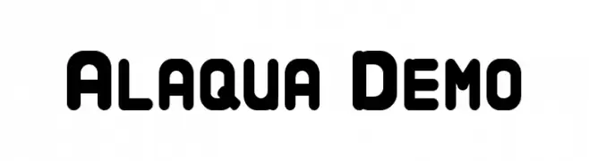 Alaqua Demo  Fuentes Gratis Descargar