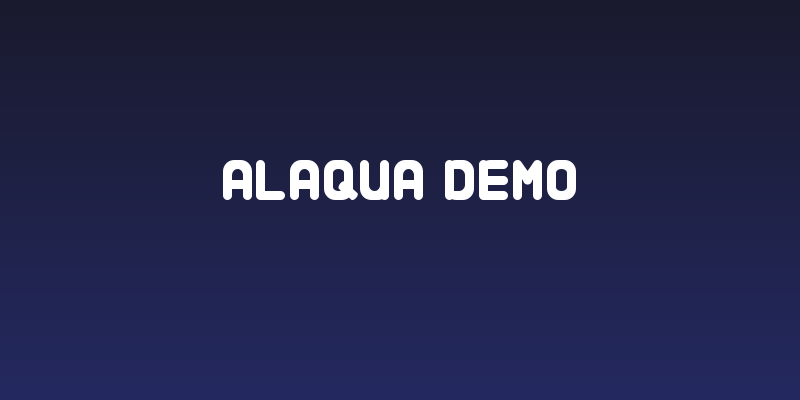 Alaqua Demo Social Header
