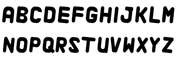 Alaqua Italic Font Litere mici