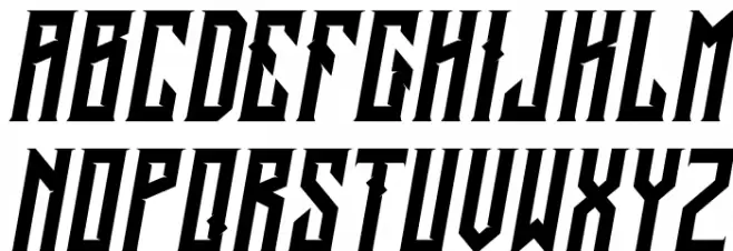 AlardoDemo-Italic Schriftart Groß