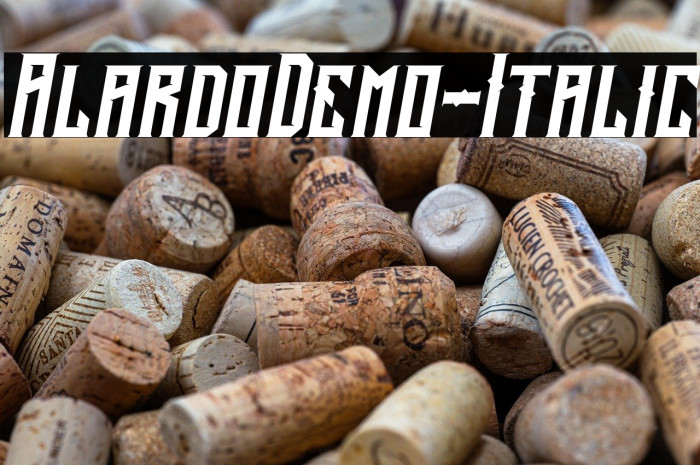 AlardoDemo-Italic Example 1