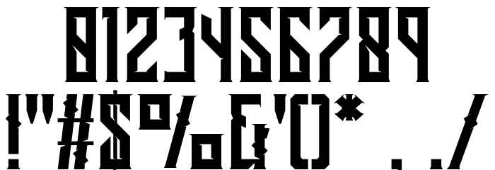 AlardoDemo-Regular Font OTHER CHARS