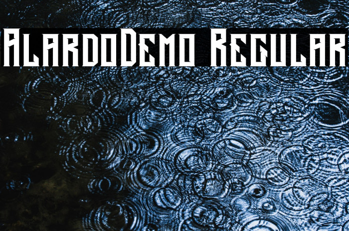 AlardoDemo-Regular Example 1