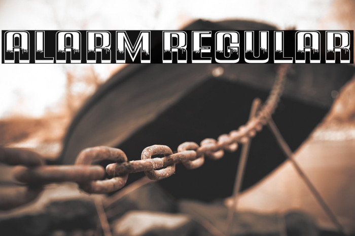 Alarm Regular Example 1