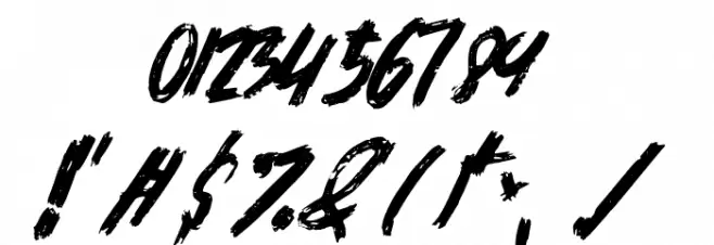 Alask Font OTHER CHARS