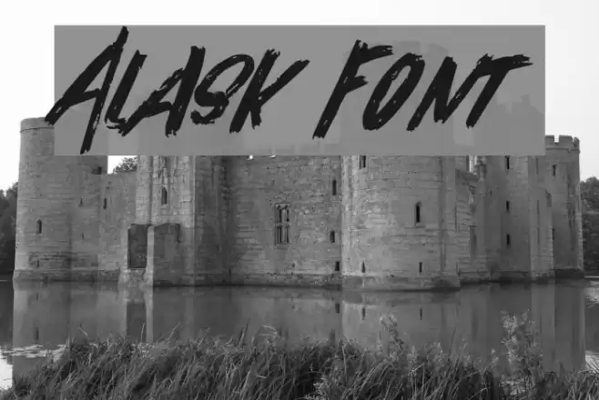 Alask Font examples
