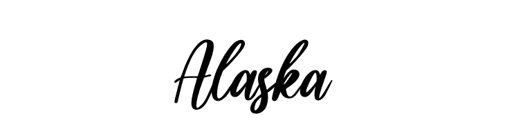 Alaska Free Fonts Download