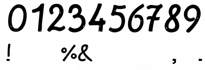 AlaskaScriptDemo Font OTHER CHARS