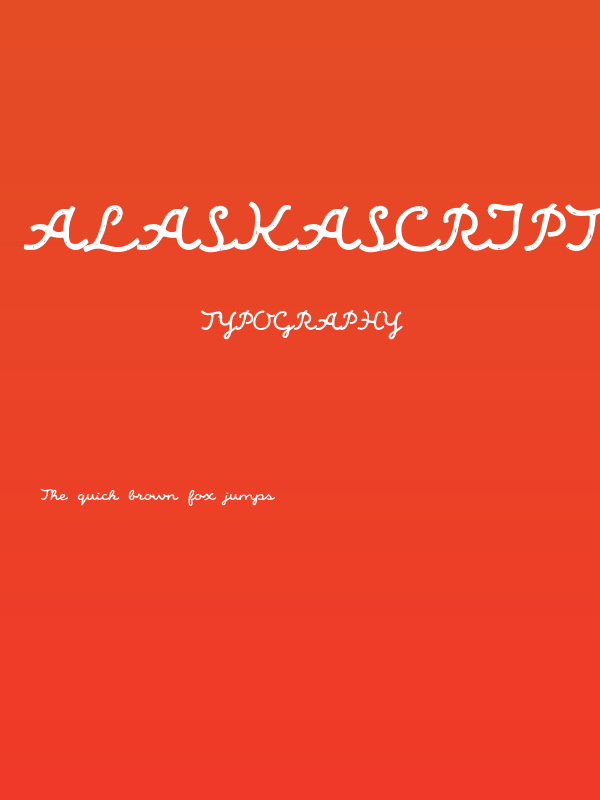 AlaskaScriptDemo Poster