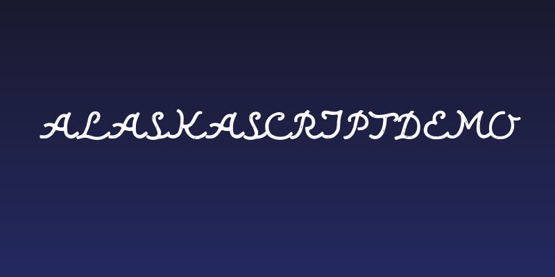 AlaskaScriptDemo Social Header