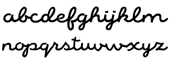 AlaskaScriptDemo Font LOWERCASE