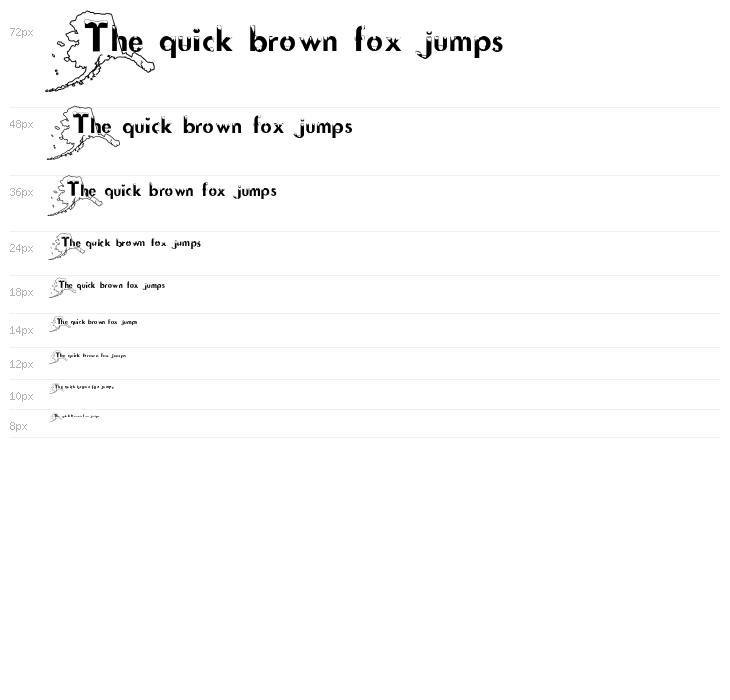 Alaskan Ice Waterfall