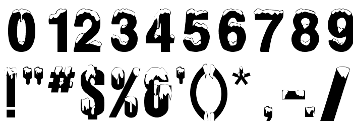 AlaskanNights Font OTHER CHARS