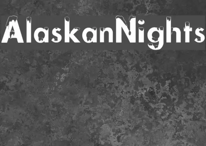 AlaskanNights Fonte examples