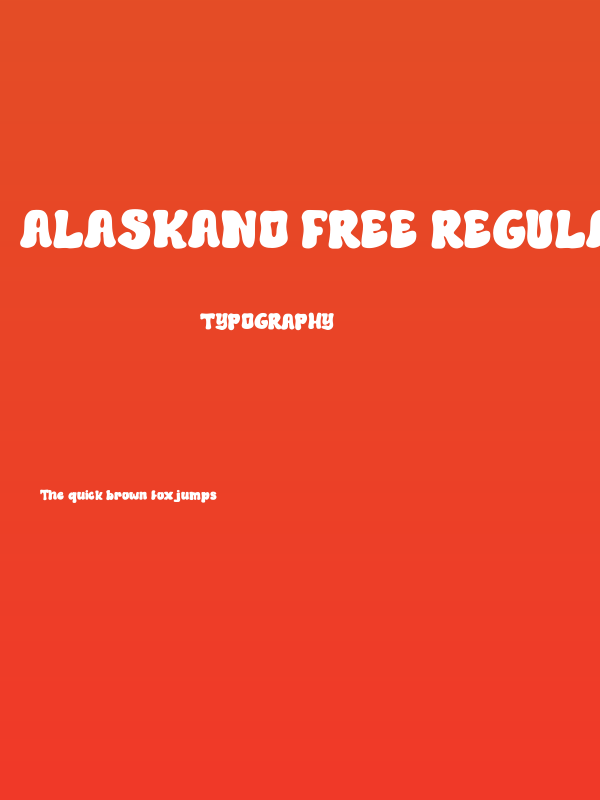 Alaskano Free Regular Poster