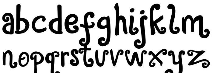 Alaskia Font LOWERCASE