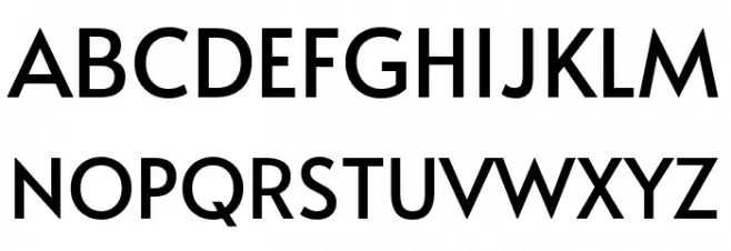 Alata Regular Font Litere mari