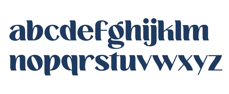 Alathesia Demo Regular Lowercase
