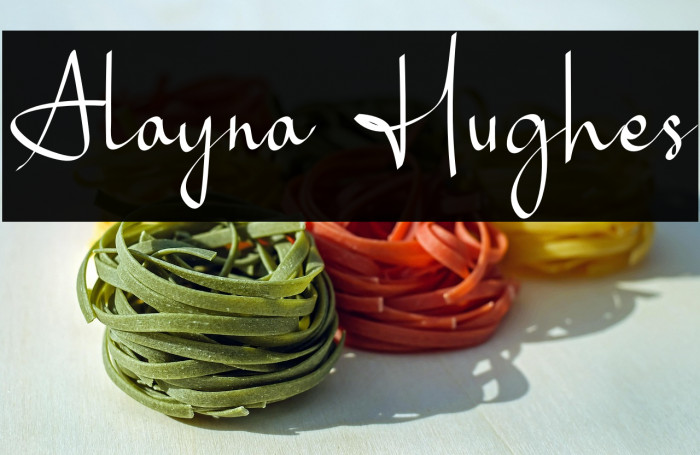 Alayna Hughes Example 1