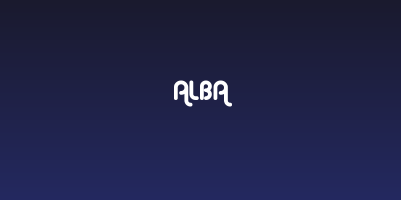 Alba Social Header