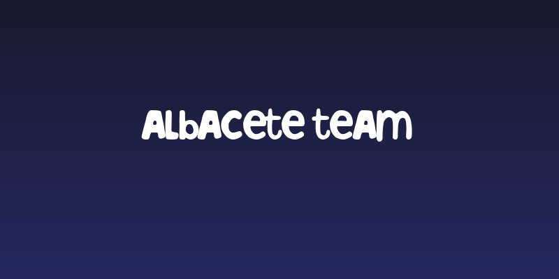 Albacete team Social Header