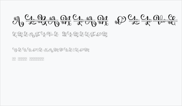 Albanian Olive Monogram 2 Business Card