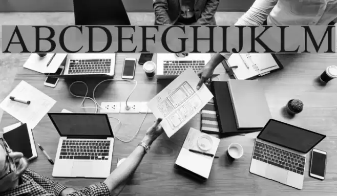 Albanian Font examples