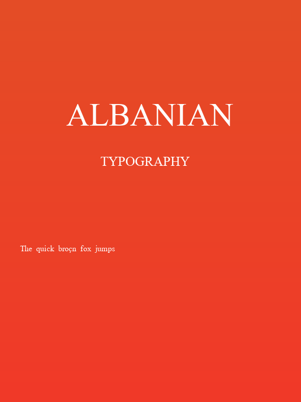 Albanian Poster