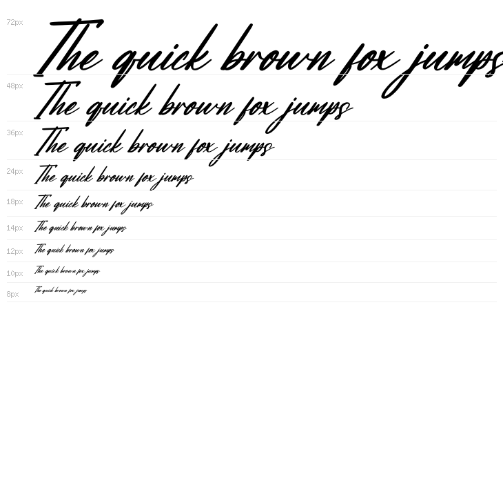 Albathros Yashline DEMO VERSION Italic Waterfall