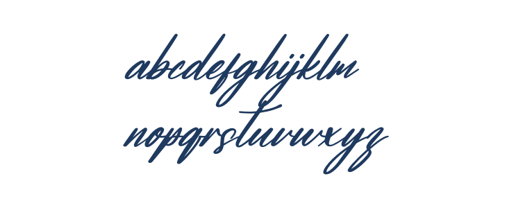 Albathros Yashline DEMO VERSION Italic Lowercase