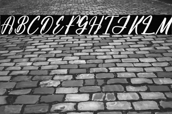 Albathros Yashline DEMO VERSION Font examples