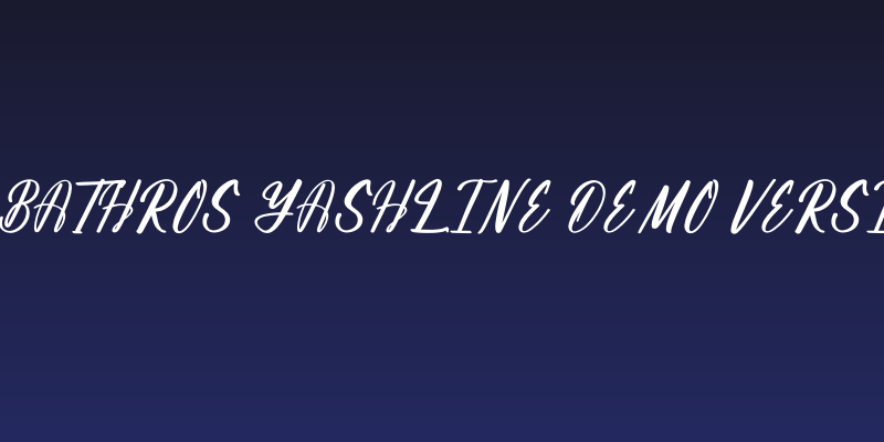 Albathros Yashline DEMO VERSION Social Header