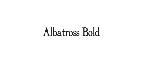 Albatross Bold Logo