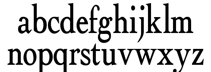 Albatross Bold Font LOWERCASE