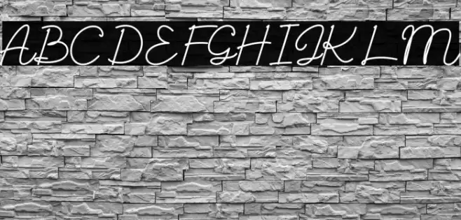 Albelia-Script Font examples