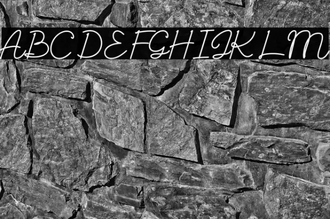 Albelia-Script Font examples