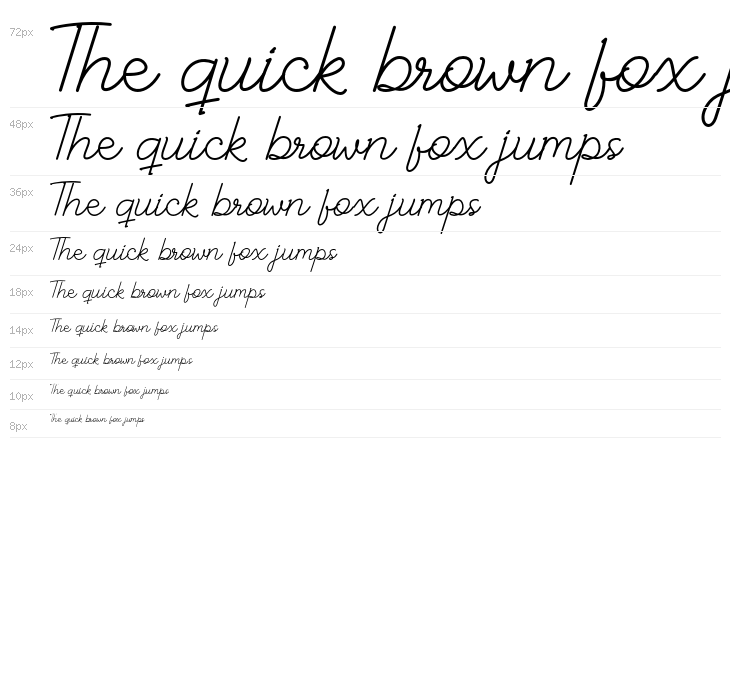 Albelia-Script Waterfall