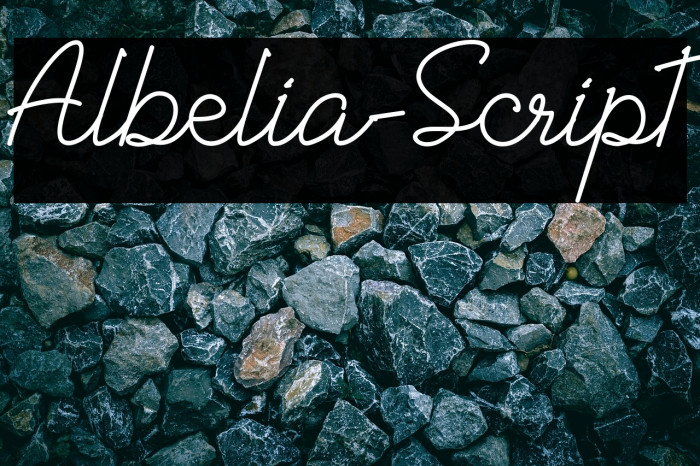 Albelia-Script Example 1