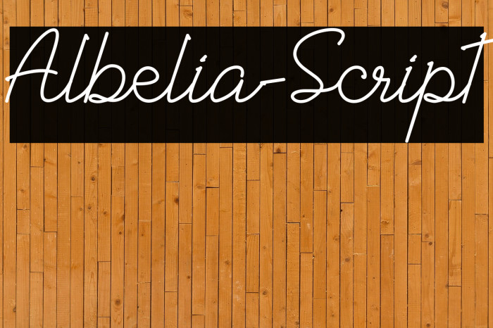 Albelia-Script Example 2
