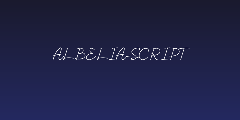 Albelia-Script Social Header