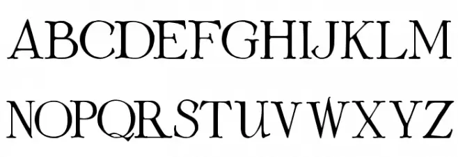 Albemarle Demo Schriftart Groß