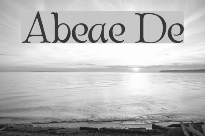 Albemarle Demo Font examples