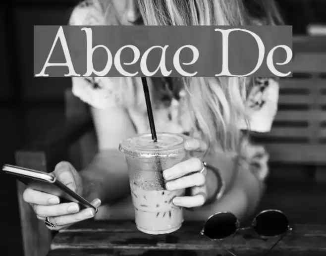 Albemarle Demo Font examples