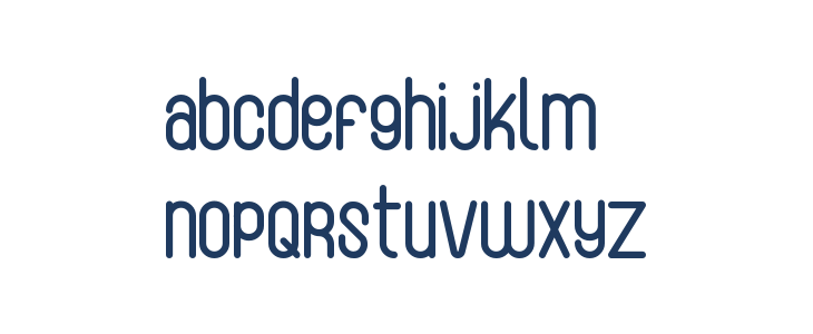 Albeon Round Lowercase