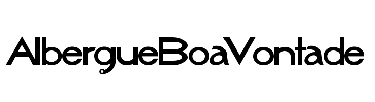 AlbergueBoaVontade Font