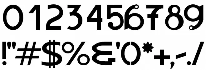 AlbergueBoaVontade Font OTHER CHARS