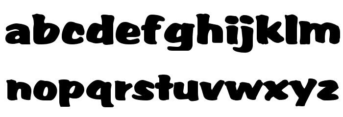 Albert Regular Font Litere mici