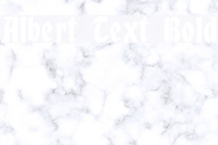 Albert Text Bold Font examples