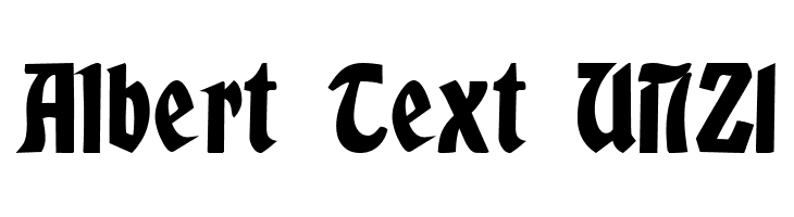 Albert Text UNZ1 Font