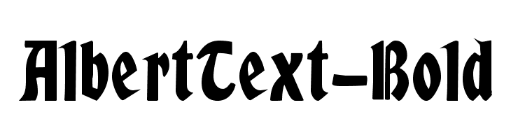 AlbertText-Bold Font
